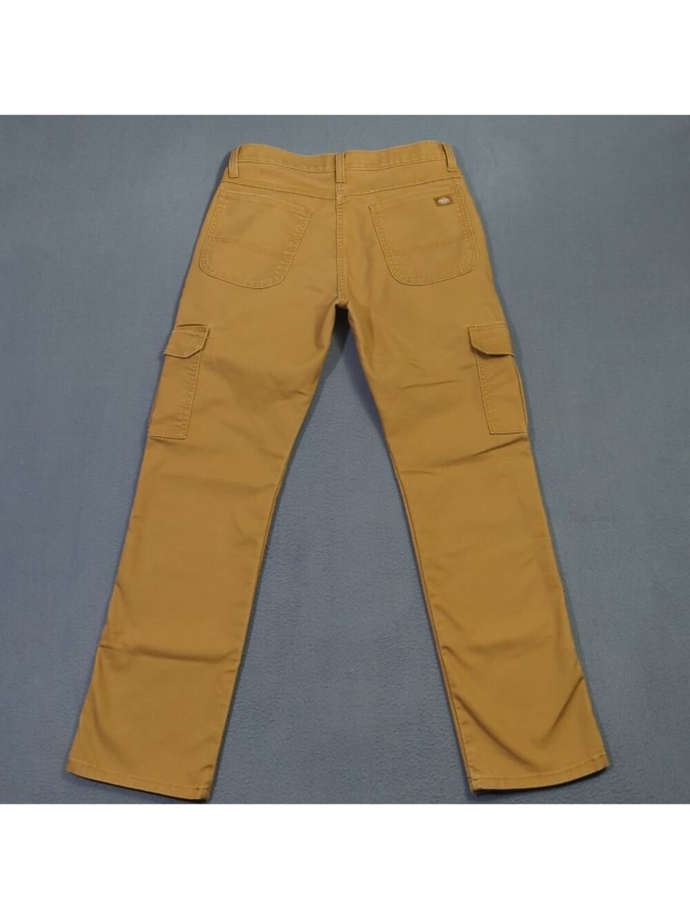 Dickies Pants Men's 30x32 Fits 30x30 Brown Flex Regular Fit Duck Cargo - Picture 2 of 11